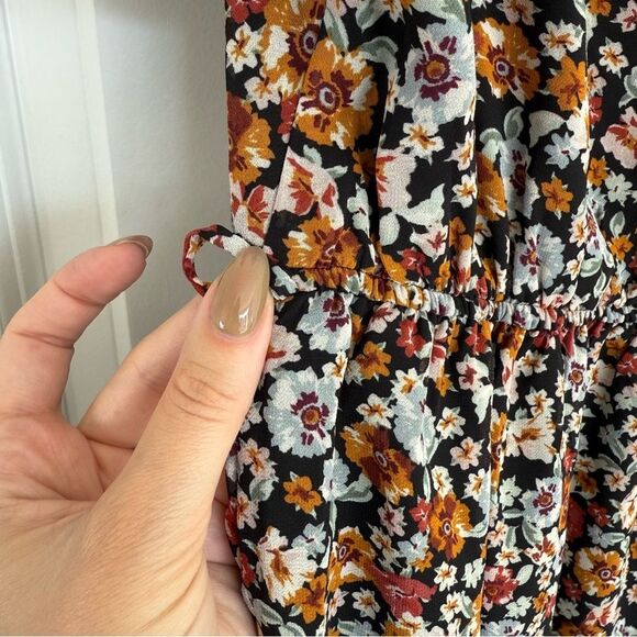 DYNAMITE | Mini Wrap Dress with Frills - Picture 11 of 16